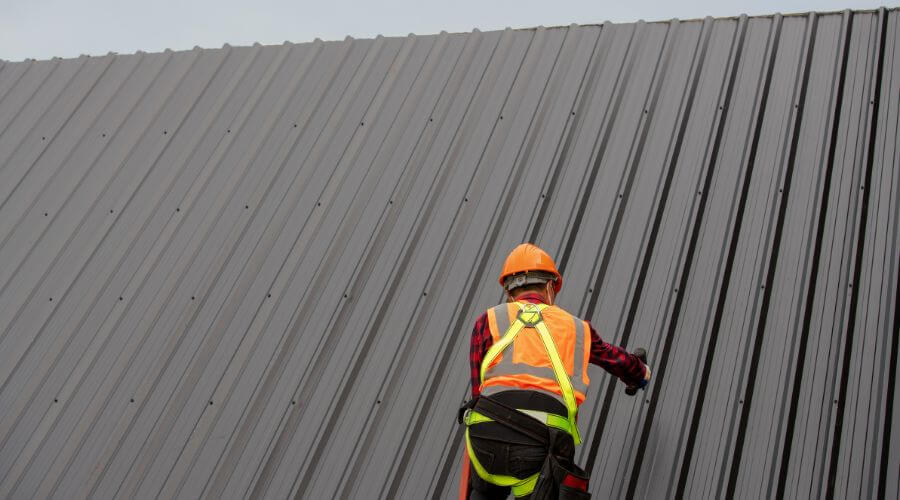 Professional metal roof installation services in Vulcan, MI